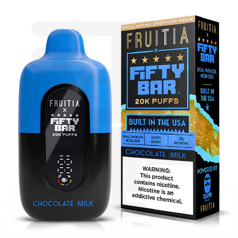 Chocolate Milk Fruitia X Fifty Bar