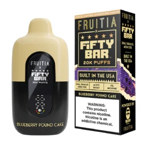 Blueberry Pound Cake Fruitia X Fifty Bar