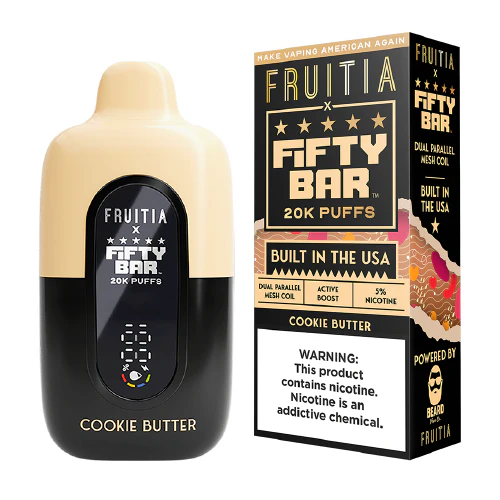 Cookie Butter Fruitia X Fifty Bar