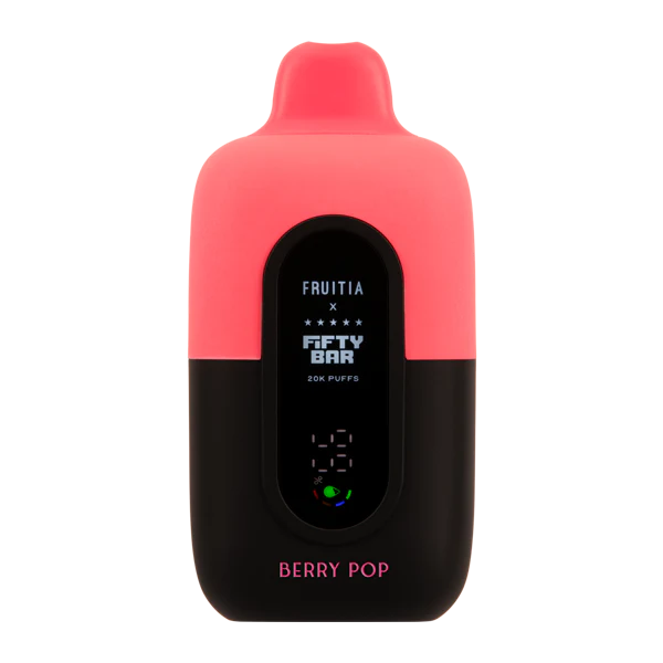 Berry Pop Fruitia X Fifty Bar