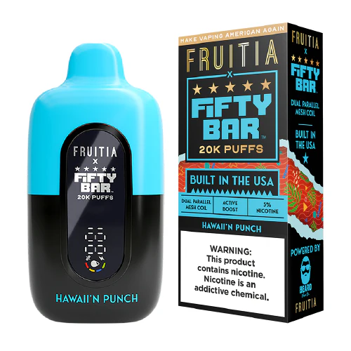 Hawaii’n Punch Fruitia X Fifty Bar