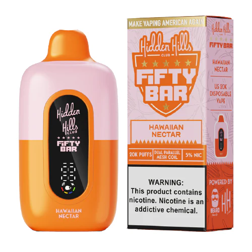 Hawaiian Nector Hidden Hills X Fifty Bar