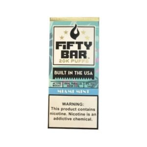 Miami Mint Fruitia X Fifty Bar