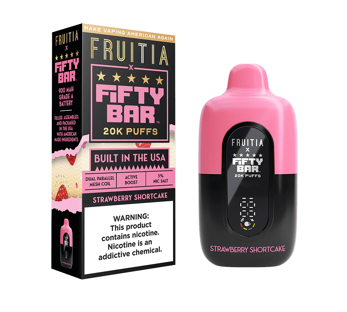 Strawberry Shortcake Fruitia X Fifty Bar