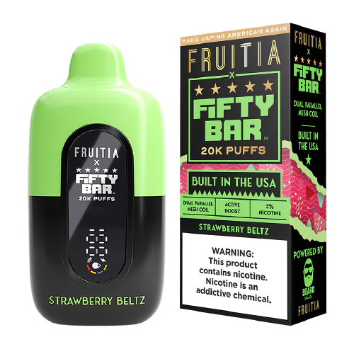 Strawberry Beltz Fruitia X Fifty Bar
