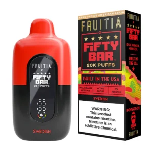 Swedish Fish Fruitia X Fifty Bar