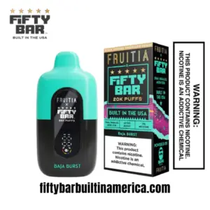 Baja Burst Fruitia X Fifty Bar 20K Puffs Disposable Vape