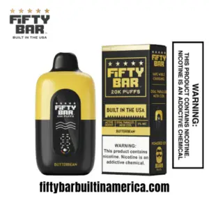 Butterbean Fifty Bar 20K Puffs Disposable Vape