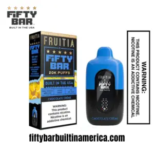 Chocolate Creme Fruitia X Fifty Bar 20K Puffs Disposable Vape