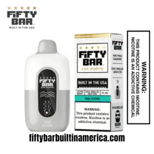 Green Apple Blast (Frozen Apple) Fifty Bar 20K Puffs Disposable Vape