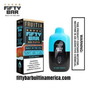 Island Punch Fruitia X Fifty Bar 20K Puffs Disposable Vape