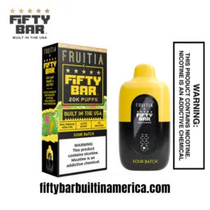 Sour Punch Fruitia X Fifty Bar 20K Puffs Disposable Vape