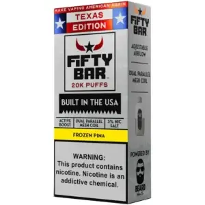 Frozen Pina Texas X Fifty Bar 20k