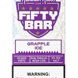 Grapple Ice Hidden Hills X Fifty Bar 20k Disposable