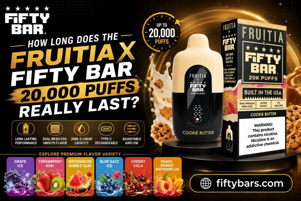 Fruitia X Fifty Bar