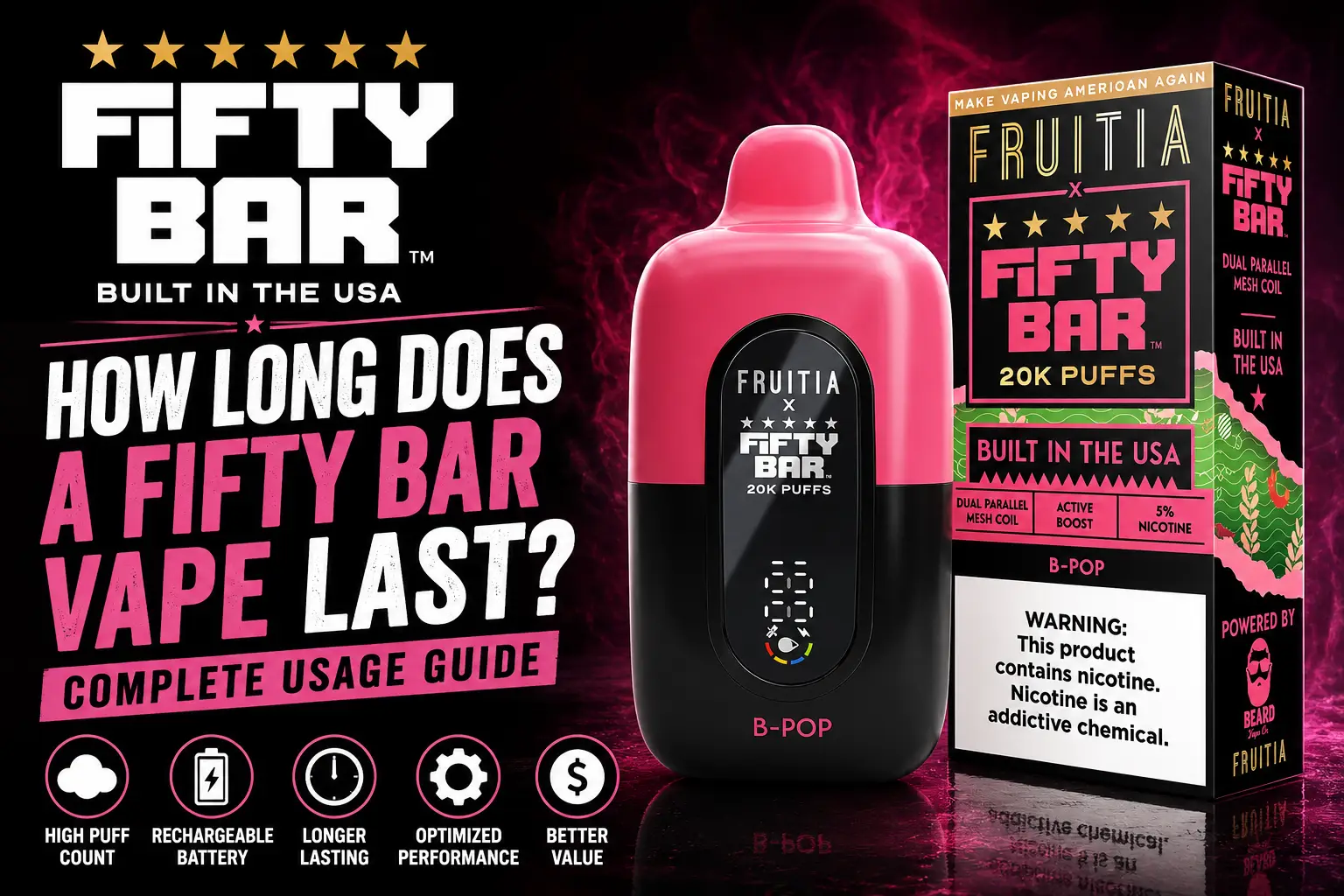 fifty bar vape